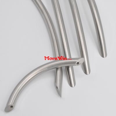 Stainless steel solid bow handle for furniture cabinet C type SS201 304 kitchen handle
