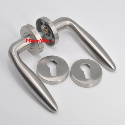 Stainless steel solid door lever handle Jiangmen supplier