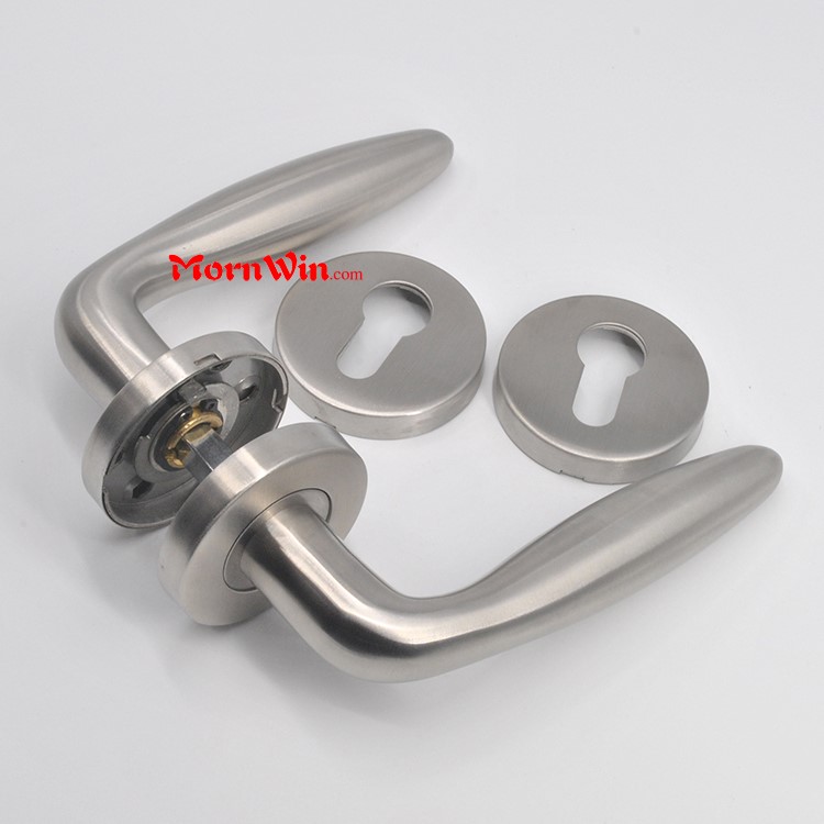 Stainless steel solid door lever handle Jiangmen supplier