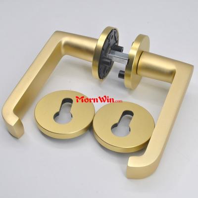 Standard Gold Office Aluminum Door Handle 