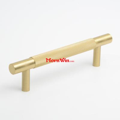 T Shape Solid Brass Kitchen Copper Cabinet Door Pull Handles