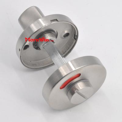 Toilet Partition Accessories Stainless Steel Thumb Turn Door Indicator Lock