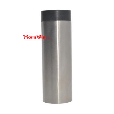 Top quality stainless steel sliding cylinder original door stopper with rubber