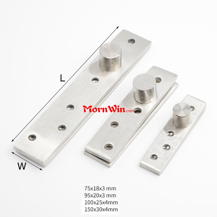 Up Down Stainless Steel Door Rotating Pivot Hinge 360 Degree Hinges