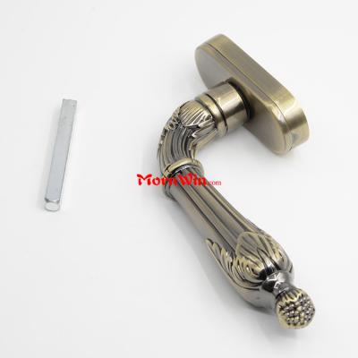 Vintage Luxury Classic Decorative Brass Antique Door Window Handle