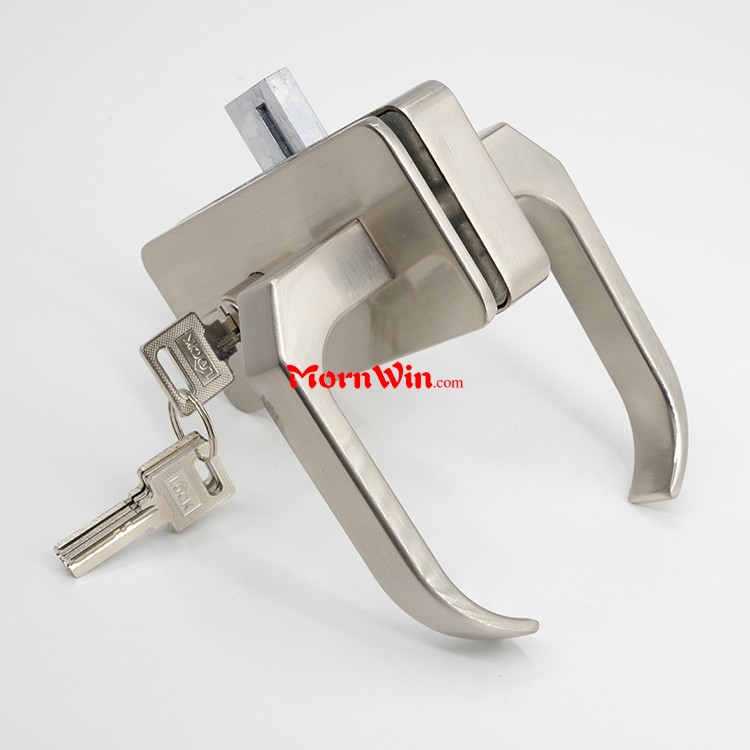 Zinc alloy Frameless Glass Door Lock