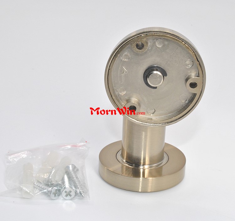 Zinc alloy round durable magnetic door stopper