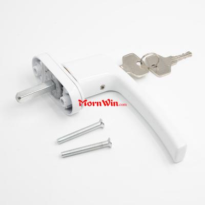 aluminum alloy casement windows handle lock