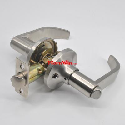 cylindrical tubular zamak zinc alloy lever handle door lock 