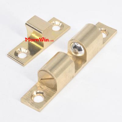 domestic toilet floor sliding golden cabinet closet home decoration solid door stop