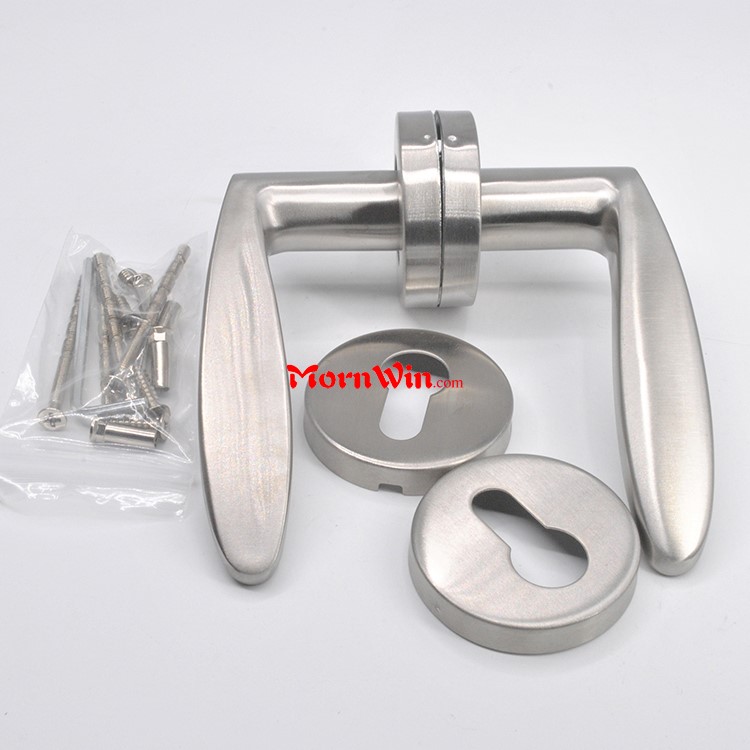 solid casting stainless steel door Lever Handle 