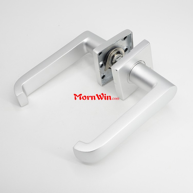 square aluminum door handle