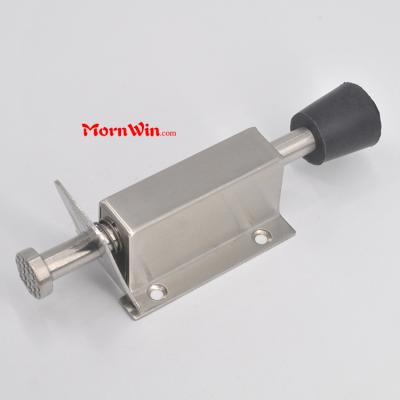 stainless steel decorative operated kick down foot rubber door stopper