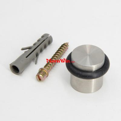 stainless steel exterior stopper round rubber furniture door stop